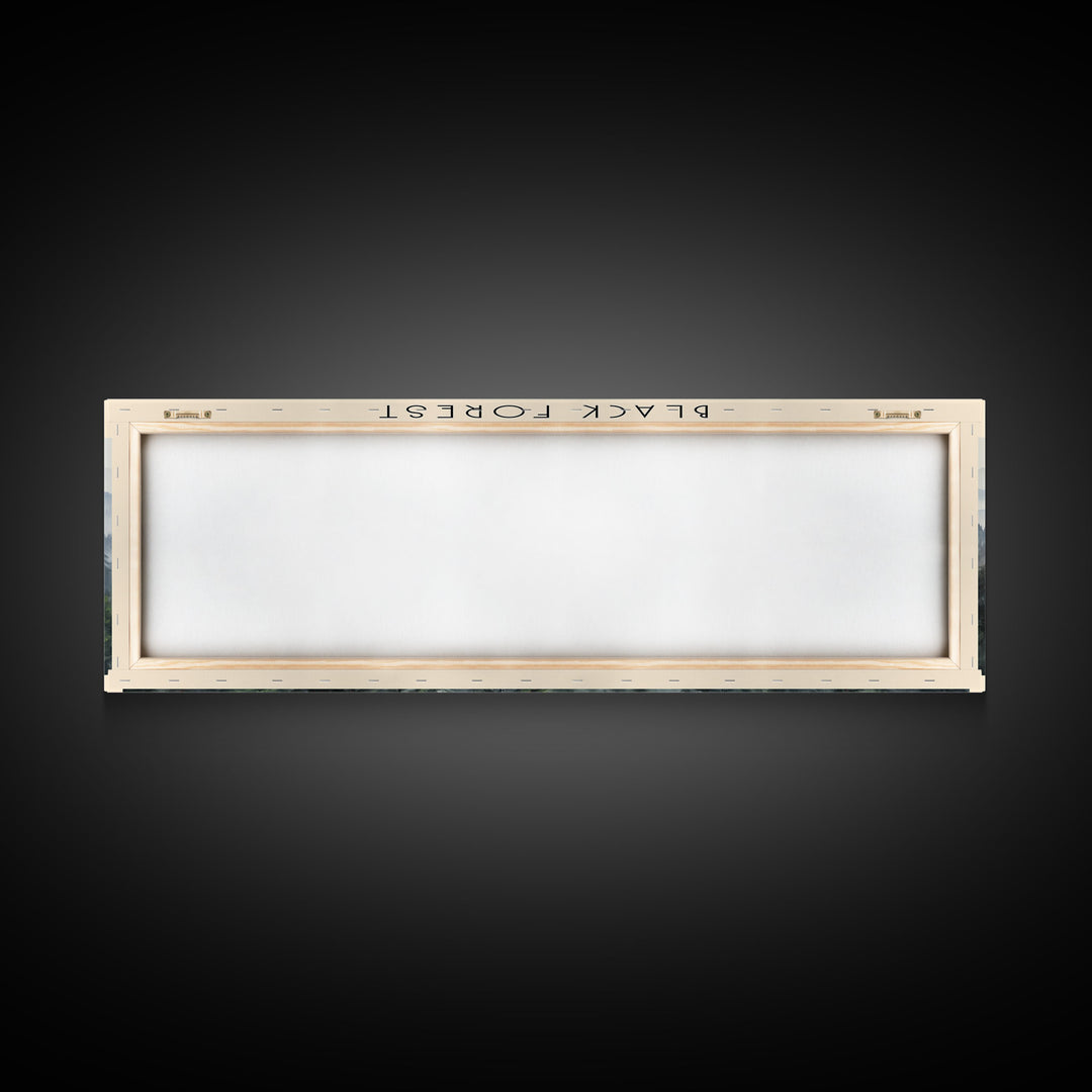 Black Forest Framed Canvas Print Travel Poster | Wall Art | Home Decor | Gift For Travel Lover | Wall Hanging | Original Art