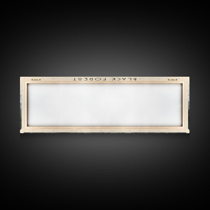 Black Forest Framed Canvas Print Travel Poster | Wall Art | Home Decor | Gift For Travel Lover | Wall Hanging | Original Art