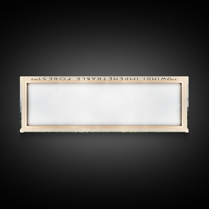 Bwindi Impenetrable Forest Wall Art Travel Poster Print, Gift For Travel Lover, Vacation Gift, COUNTRY Wall Art, Home Decor, Original Art