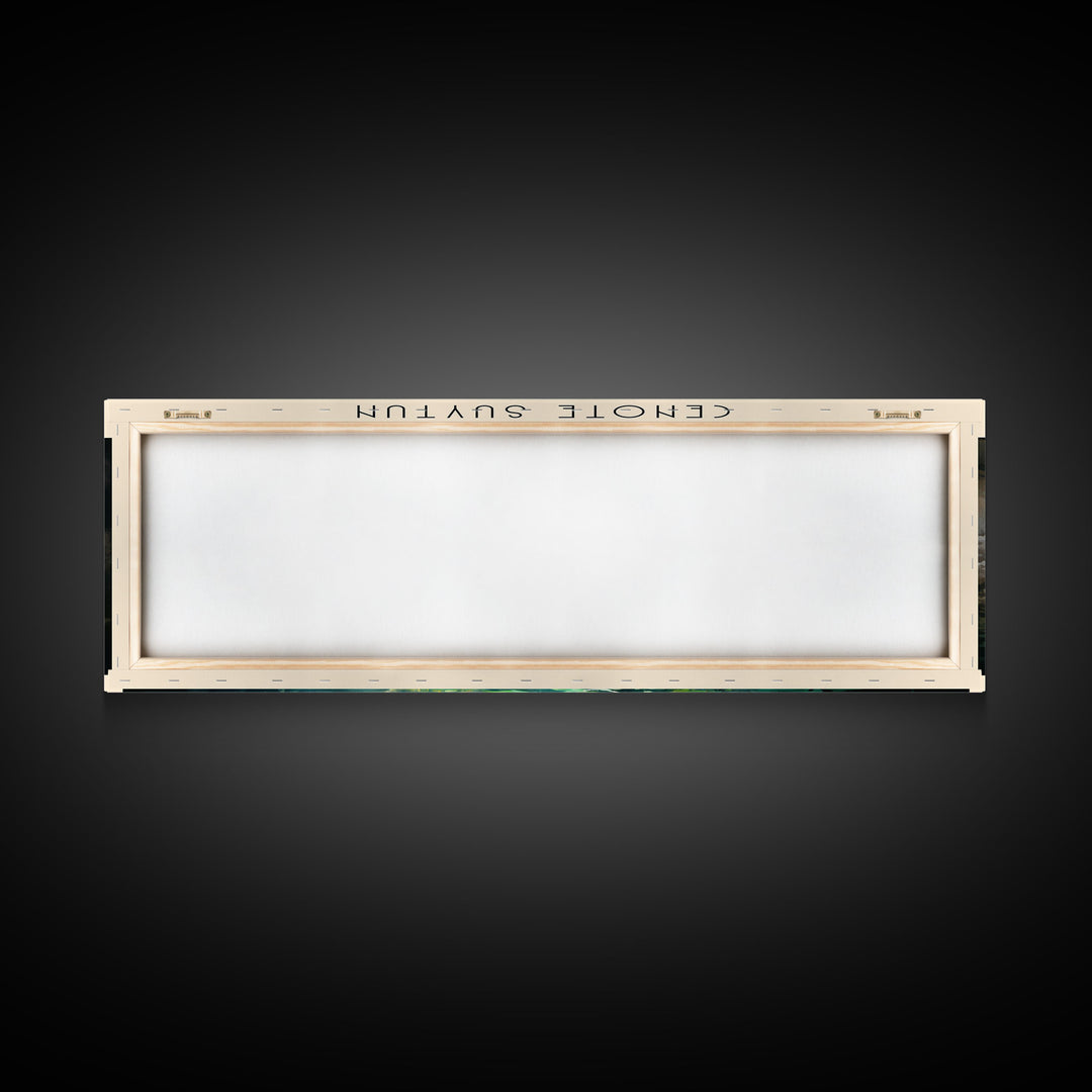 Cenote Suytun Travel Poster Print, Framed Canvas Wall Art, Metal Wall Art, COUNTRY art, Gift For Him, Travel Wall Art, Travel Lover Gift