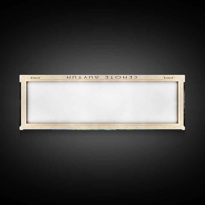 Cenote Suytun Travel Poster Print, Framed Canvas Wall Art, Metal Wall Art, COUNTRY art, Gift For Him, Travel Wall Art, Travel Lover Gift