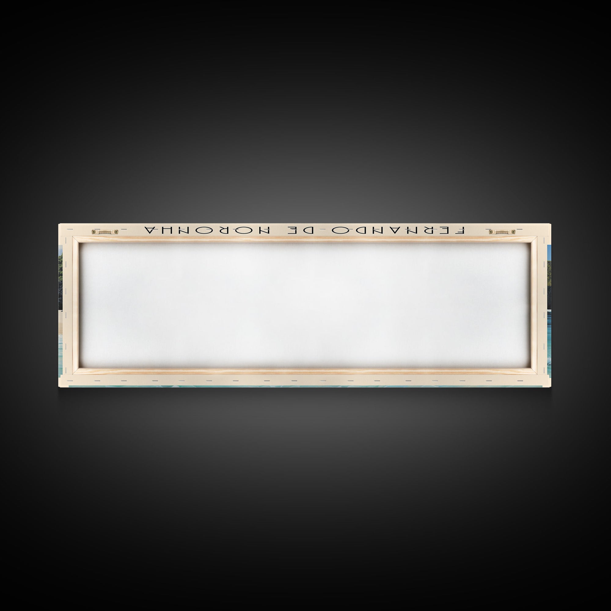 Fernando de Noronha COUNTRY | Framed Travel Poster Canvas Print | Trendy Wall Art | Watercolor Painting | Living Room Art | Unique Art