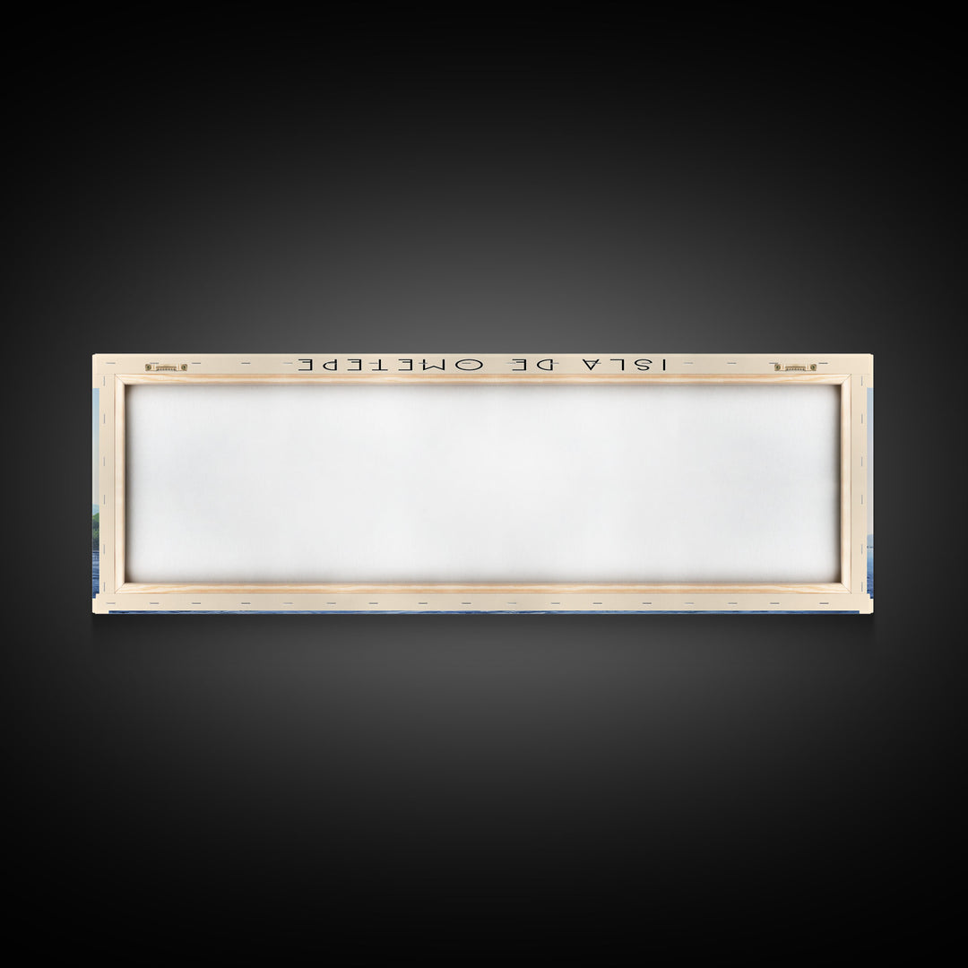 Isla de Ometepe Framed Canvas Print Travel Poster | Wall Art | Home Decor | Gift For Travel Lover | Wall Hanging | Original Art