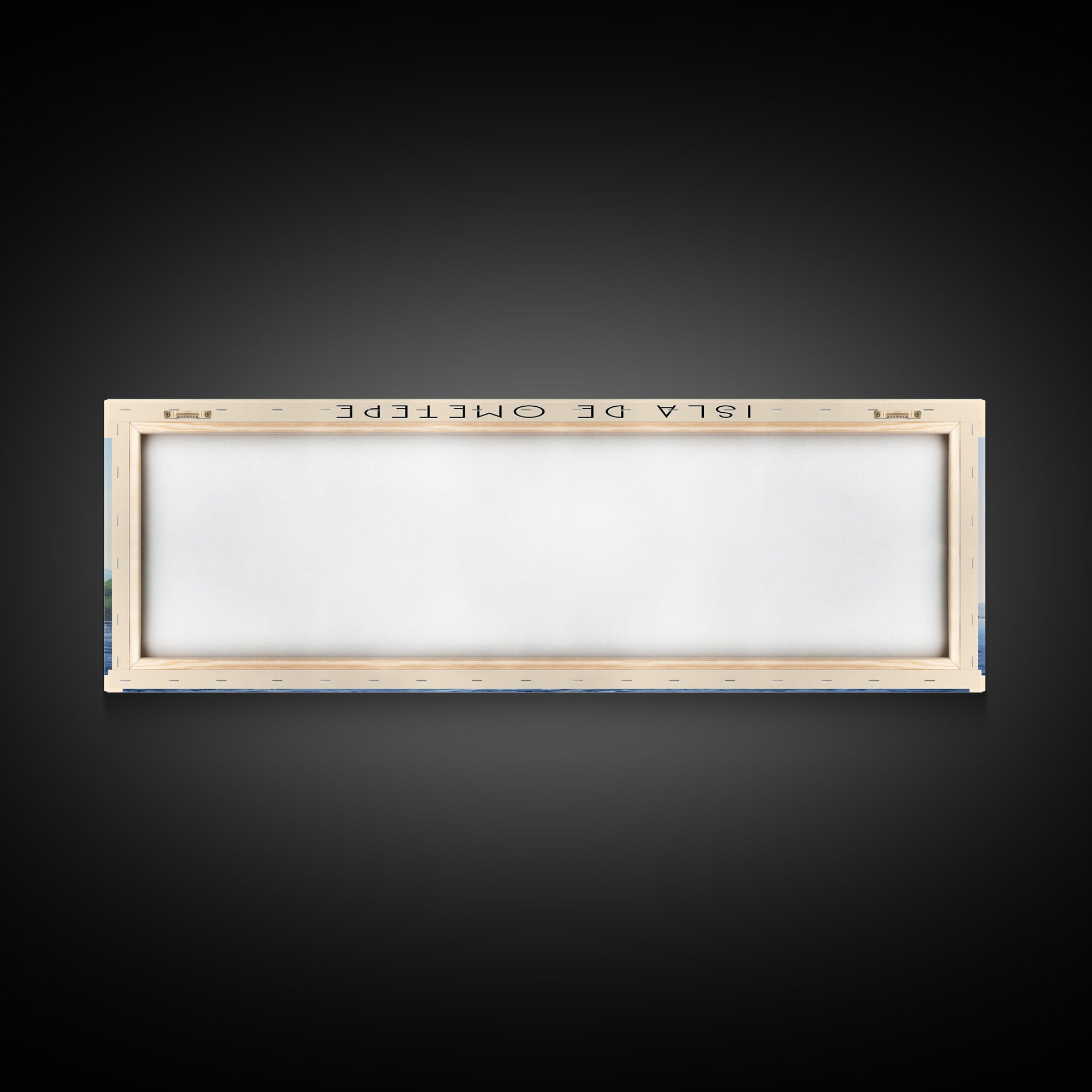 Isla de Ometepe Framed Canvas Print Travel Poster | Wall Art | Home Decor | Gift For Travel Lover | Wall Hanging | Original Art