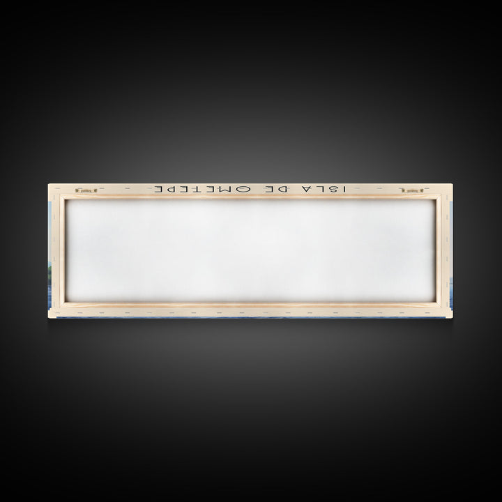 Isla de Ometepe Framed Canvas Print Travel Poster | Wall Art | Home Decor | Gift For Travel Lover | Wall Hanging | Original Art