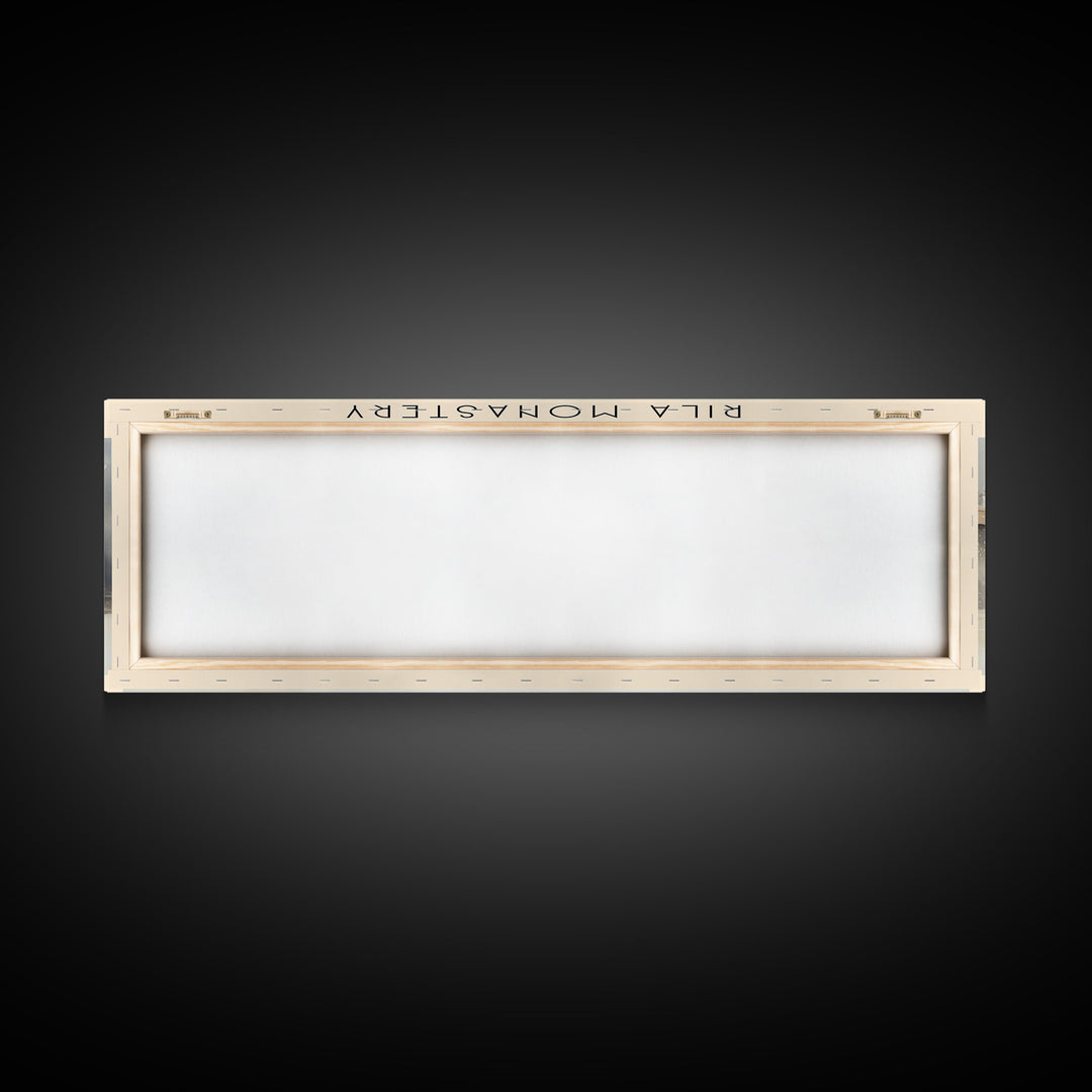 Rila Monastery Travel Poster Print, Framed Canvas Wall Art, Metal Wall Art, COUNTRY art, Gift For Him, Travel Wall Art, Travel Lover Gift