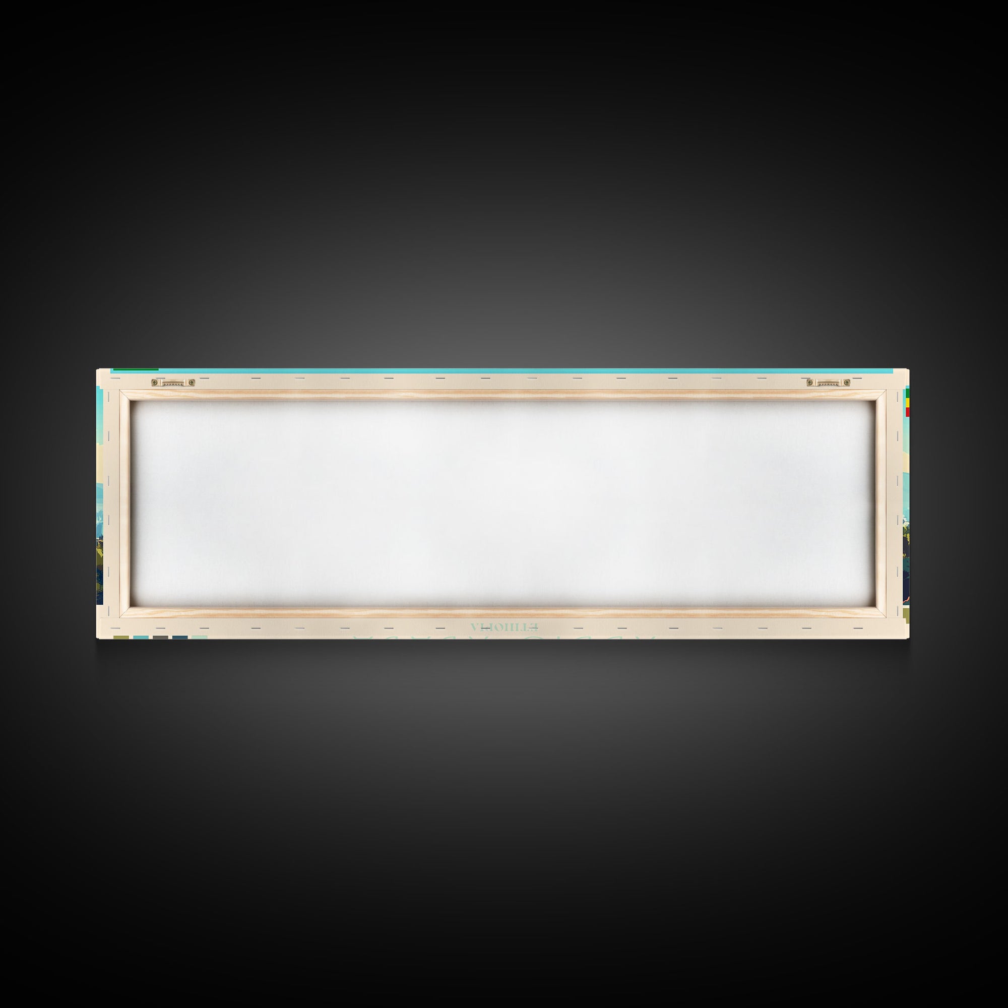 Panoramic Travel Poster Addis Ababa, Ethiopia Canvas Print, Addis Ababa, Ethiopia Painting, Ethiopia Art, Addis Ababa Travel Art, Guest Room Painting