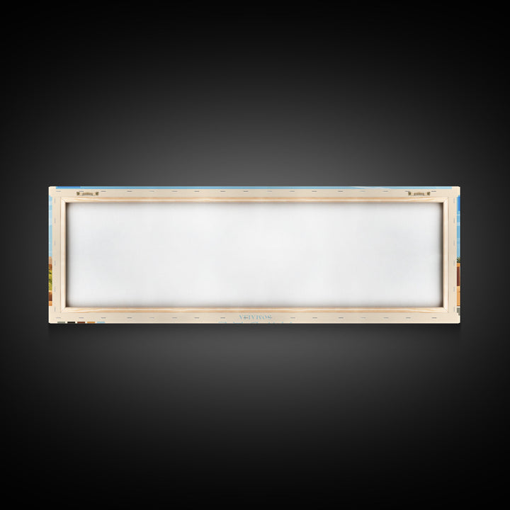 Awdal, Somalia Panoramic Travel Poster Canvas Print, Awdal, Somalia Painting, Somalia Art, Awdal Panoramic Travel Art, Travel Painting