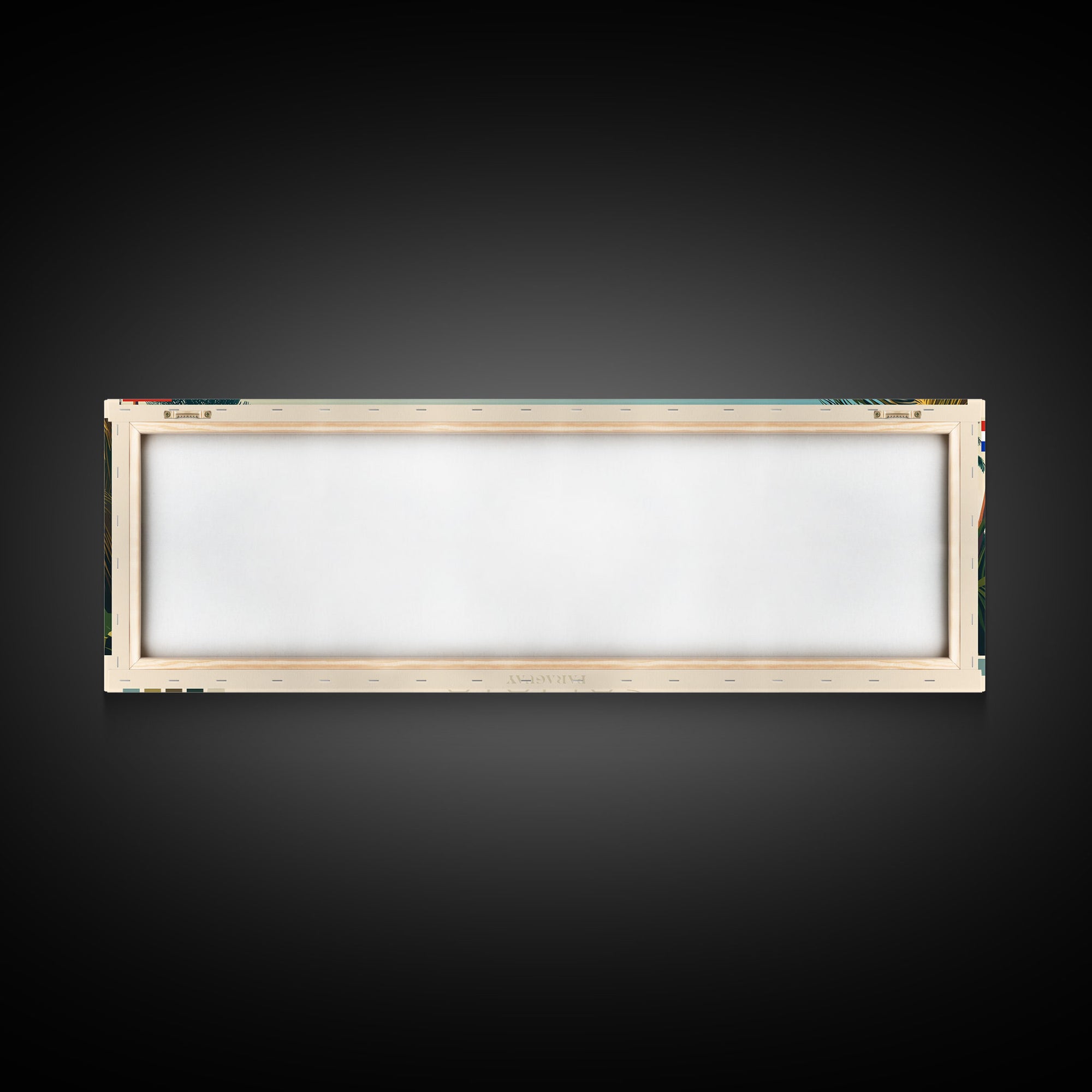 Capiata, Paraguay Panoramic Travel Poster Canvas Print, Capiata, Paraguay Painting, Paraguay Art, Capiata Travel Art, Living Room Painting