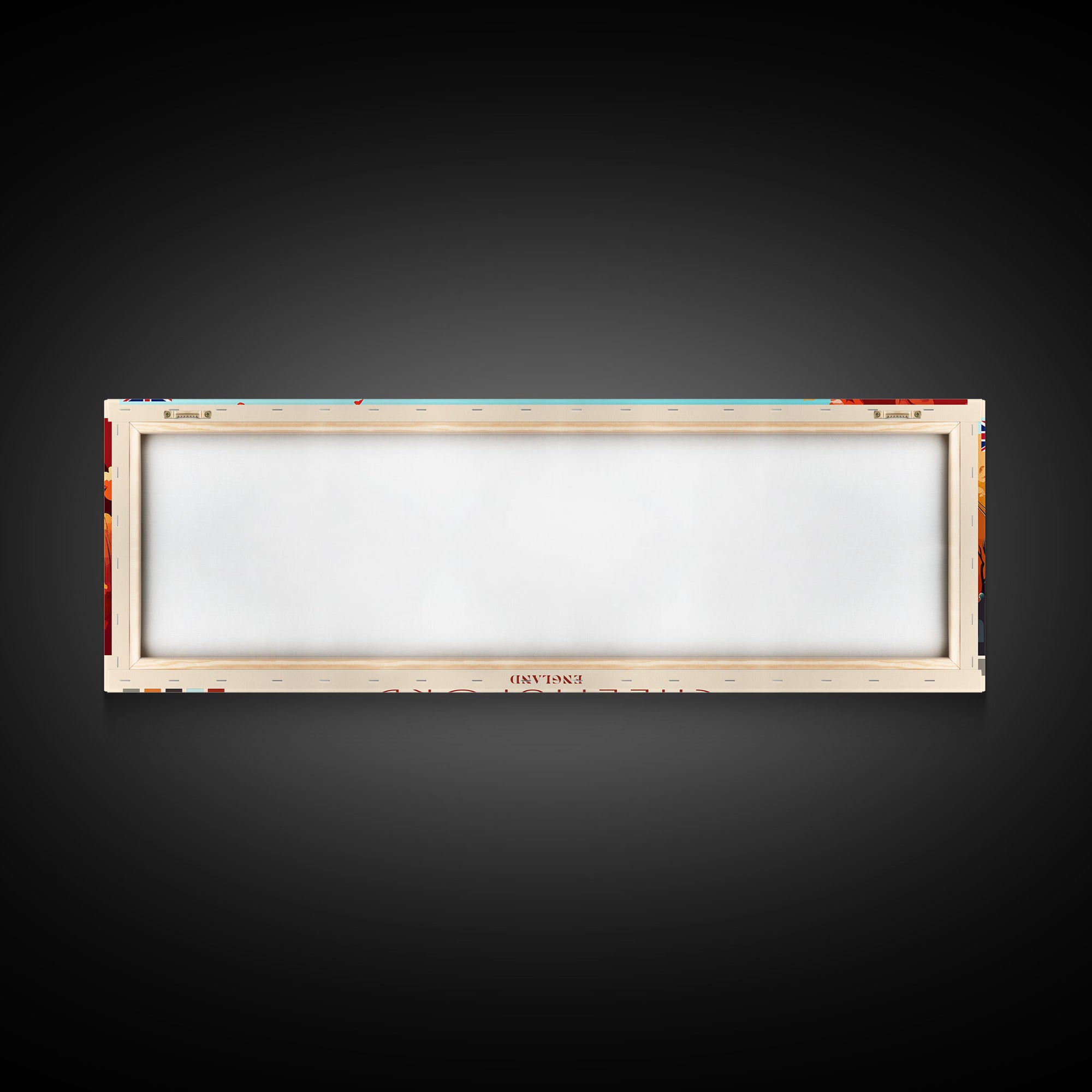 Chelmsford, England Travel Poster Panoramic Canvas Print, Chelmsford, England Painting, England Art, Chelmsford Travel Art, Guest Room Painting