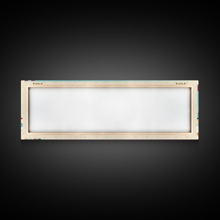 Chiclayo, Peru Panoramic Travel Poster Canvas Print, Chiclayo, Peru Painting, Peru Art, Chiclayo Travel Art, Guest Room Painting