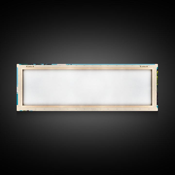 Chimoio, Mozambique Travel Poster Panoramic Canvas Print, Chimoio, Mozambique Painting, Mozambique Art, Chimoio Travel Art, Guest Room Painting