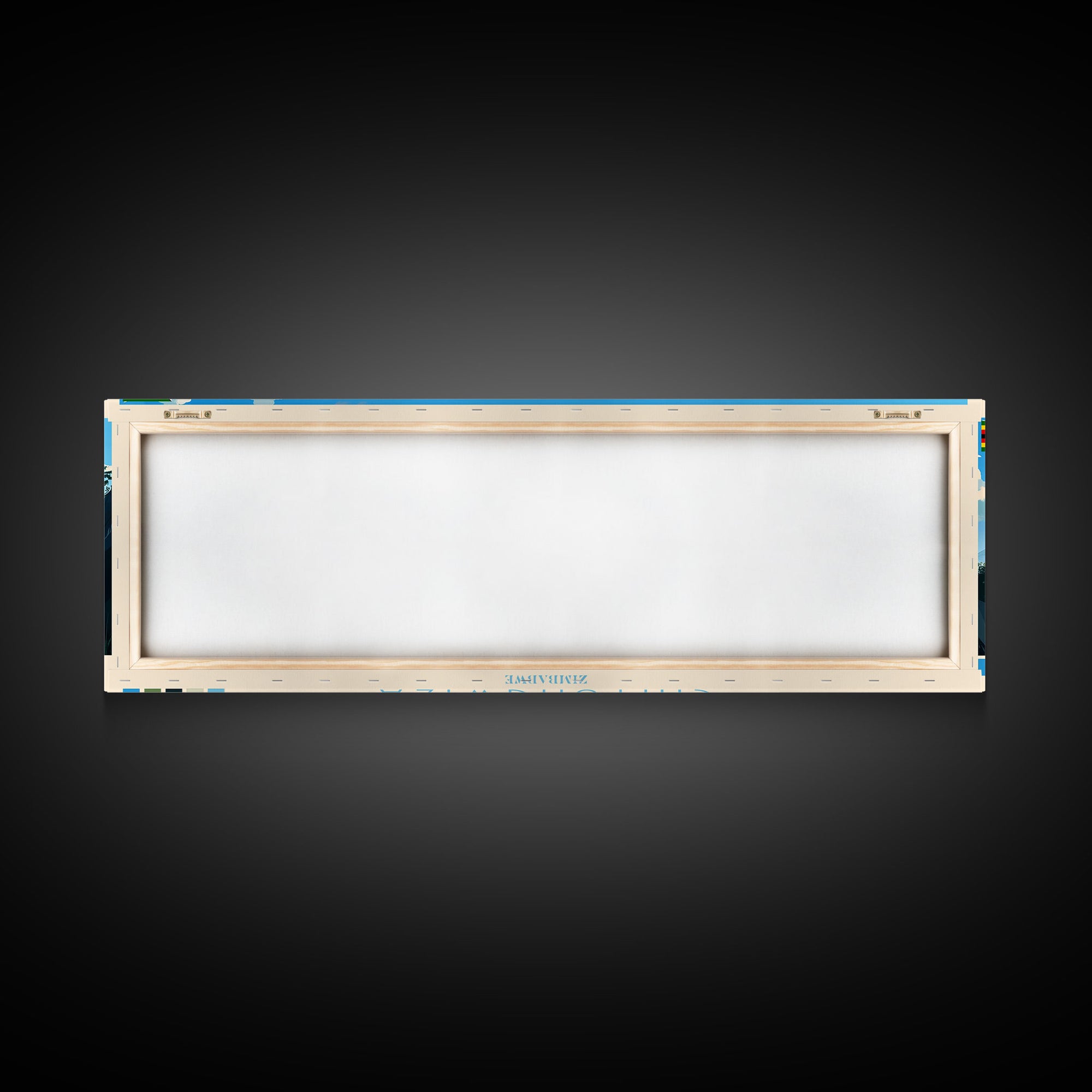 Chitungwiza, Zimbabwe Panoramic Travel Poster Canvas Print, Chitungwiza, Zimbabwe Painting, Zimbabwe Art, Chitungwiza Panoramic Travel Art, Travel Painting