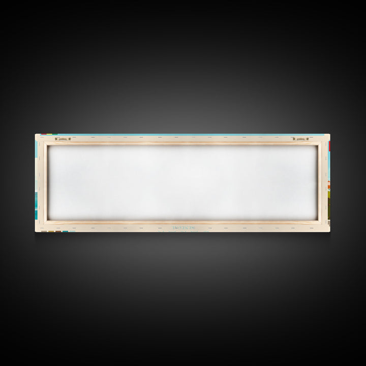 Dakar, Senegal Travel Poster Panoramic Canvas Print, Dakar, Senegal Painting, Senegal Art, Dakar Travel Art, Guest Room Painting