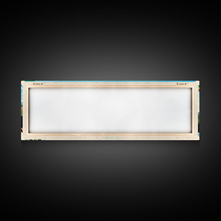 Dire Dawa, Ethiopia Travel Poster Panoramic Canvas Print, Dire Dawa, Ethiopia Painting, Ethiopia Art, Dire Dawa Travel Art, Guest Room Painting