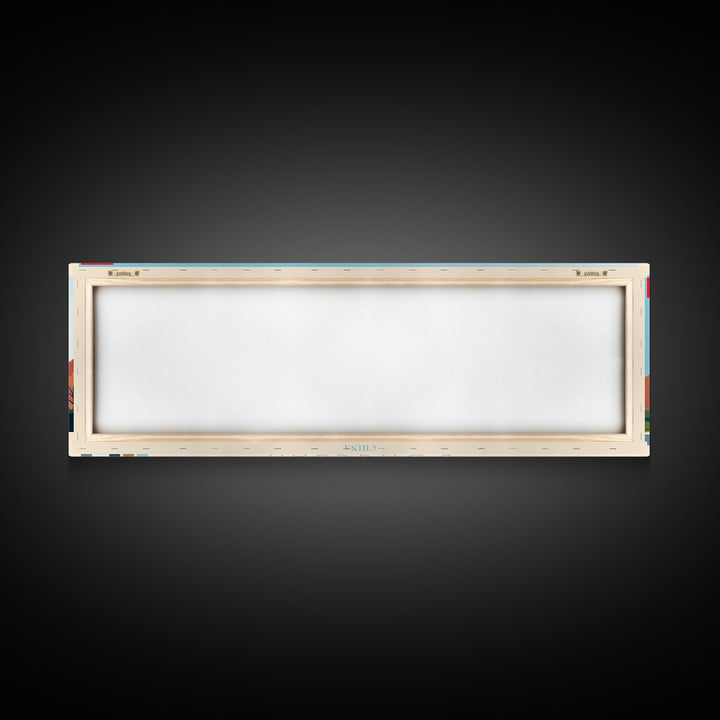 Panoramic Travel Poster Dongguan, China Canvas Print, Dongguan, China Painting, China Art, Dongguan Travel Art, Guest Room Painting