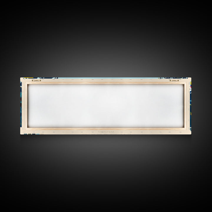 Envigado, Colombia Panoramic Travel Poster Canvas Print, Envigado, Colombia Painting, Colombia Art, Envigado Panoramic Travel Art, Travel Painting