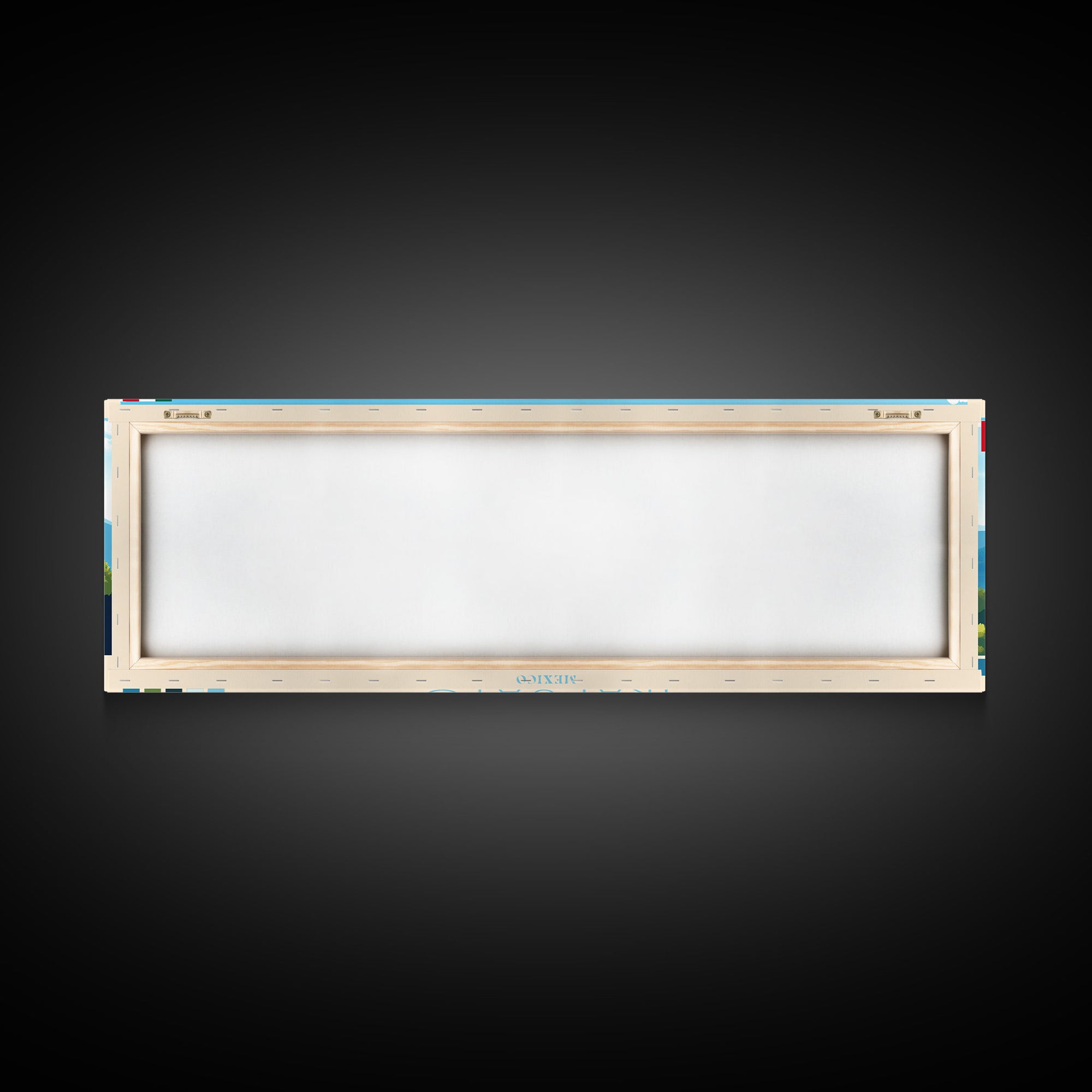 Irapuato, Mexico Panoramic Travel Poster Canvas Print, Irapuato, Mexico Painting, Mexico Art, Irapuato Panoramic Travel Art, Travel Painting