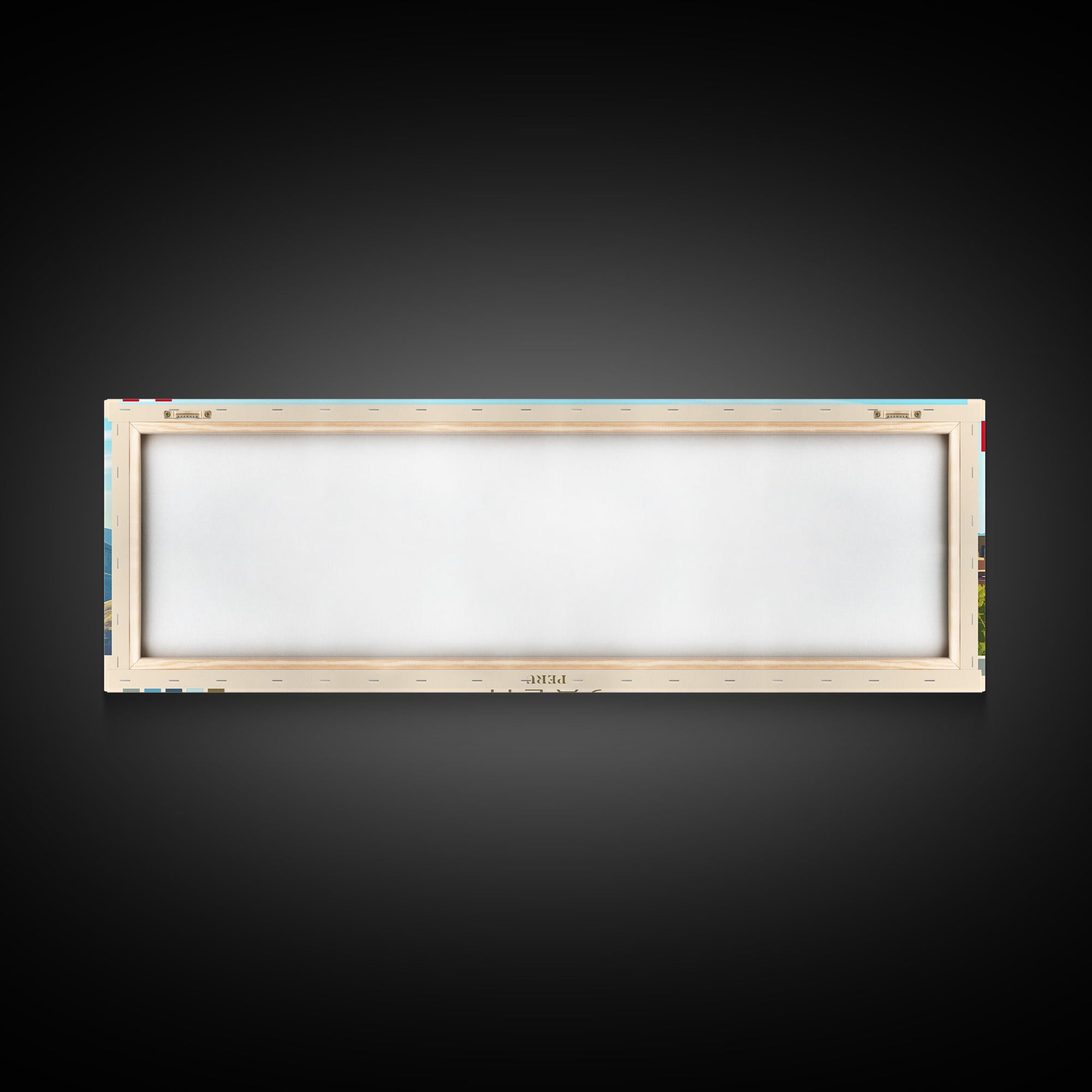 Jakarta, Indonesia Travel Poster Panoramic Canvas Print, Jakarta, Indonesia Painting, Indonesia Art, Jakarta Travel Art, Guest Room Painting