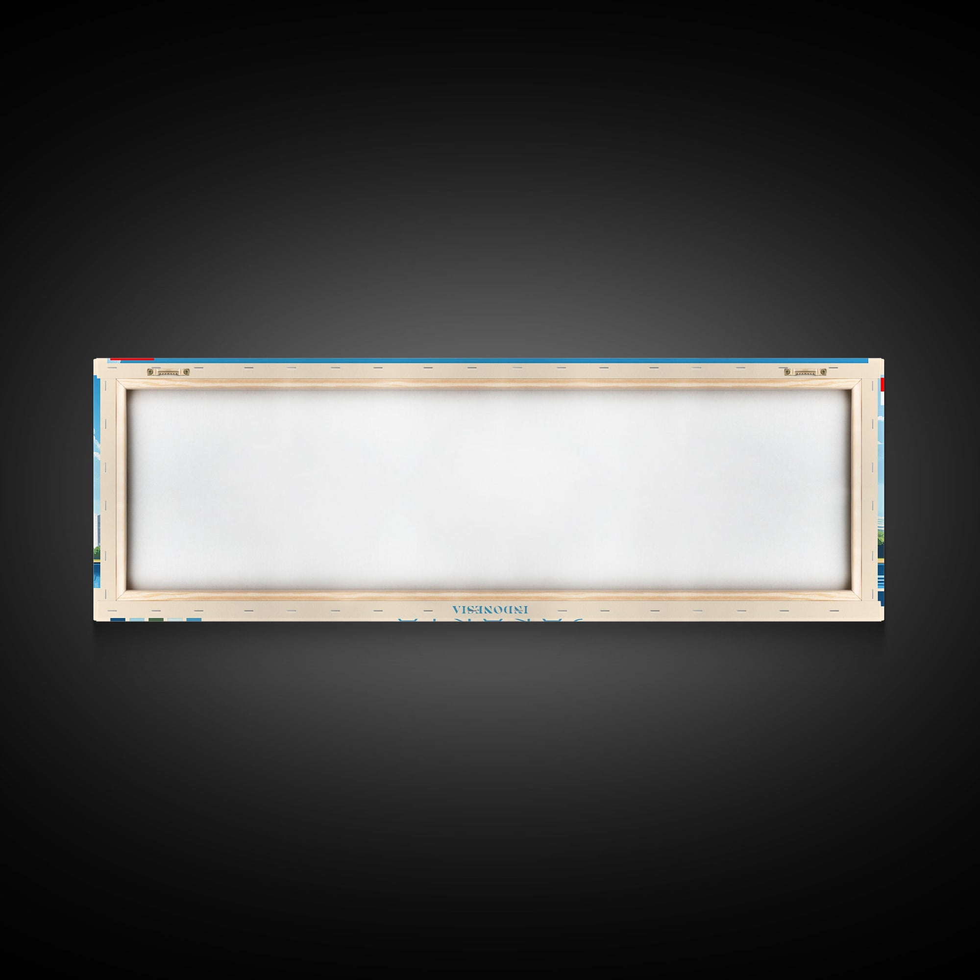 Jaen, Peru Travel Poster Panoramic Canvas Print, Jaen, Peru Painting, Peru Art, Jaen Travel Art, Guest Room Painting