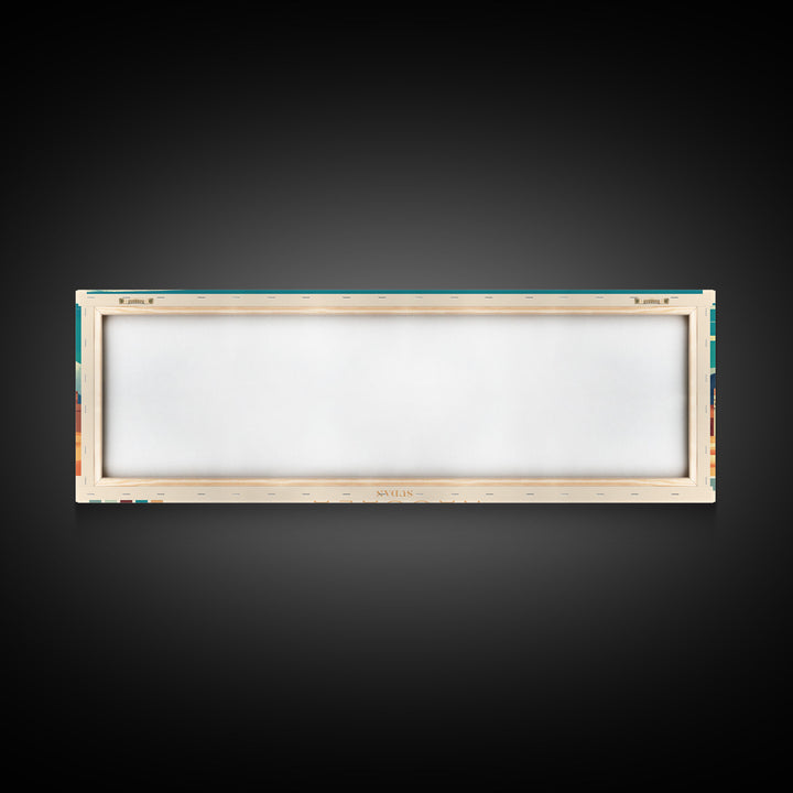 Kassala,  Sudan Panoramic Travel Poster Canvas Print, Kassala,  Sudan Painting,  Sudan Art, Kassala Travel Art, Guest Room Painting