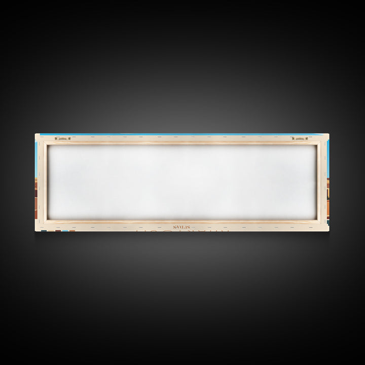 Khartoum,  Sudan Travel Poster Panoramic Canvas Print, Khartoum,  Sudan Painting,  Sudan Art, Khartoum Travel Art, Guest Room Painting