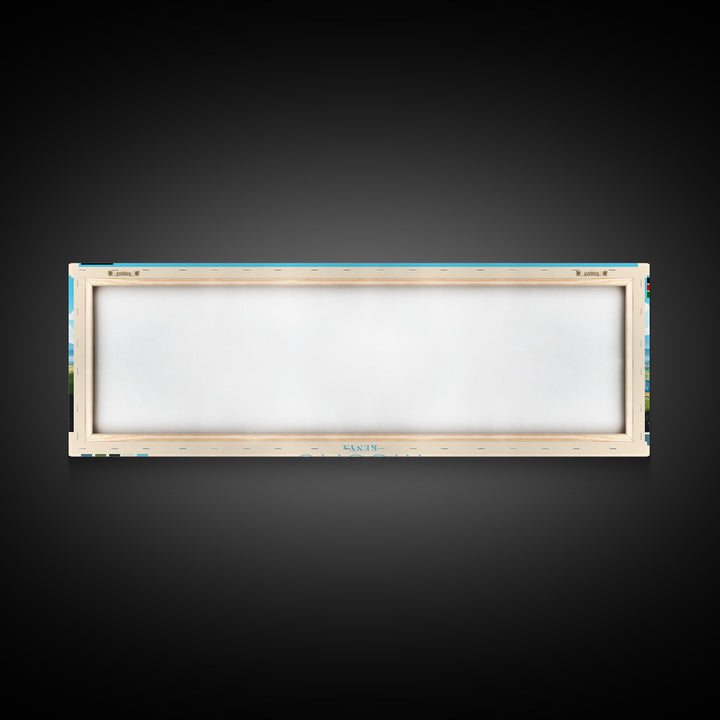 Kisumu, Kenya Panoramic Travel Poster Canvas Print, Kisumu, Kenya Painting, Kenya Art, Kisumu Travel Art, Guest Room Painting