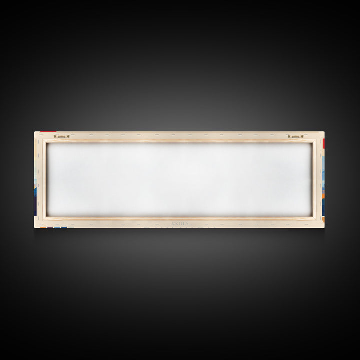 Kunming, China Panoramic Travel Poster Canvas Print, Kunming, China Painting, China Art, Kunming Travel Art, Guest Room Painting