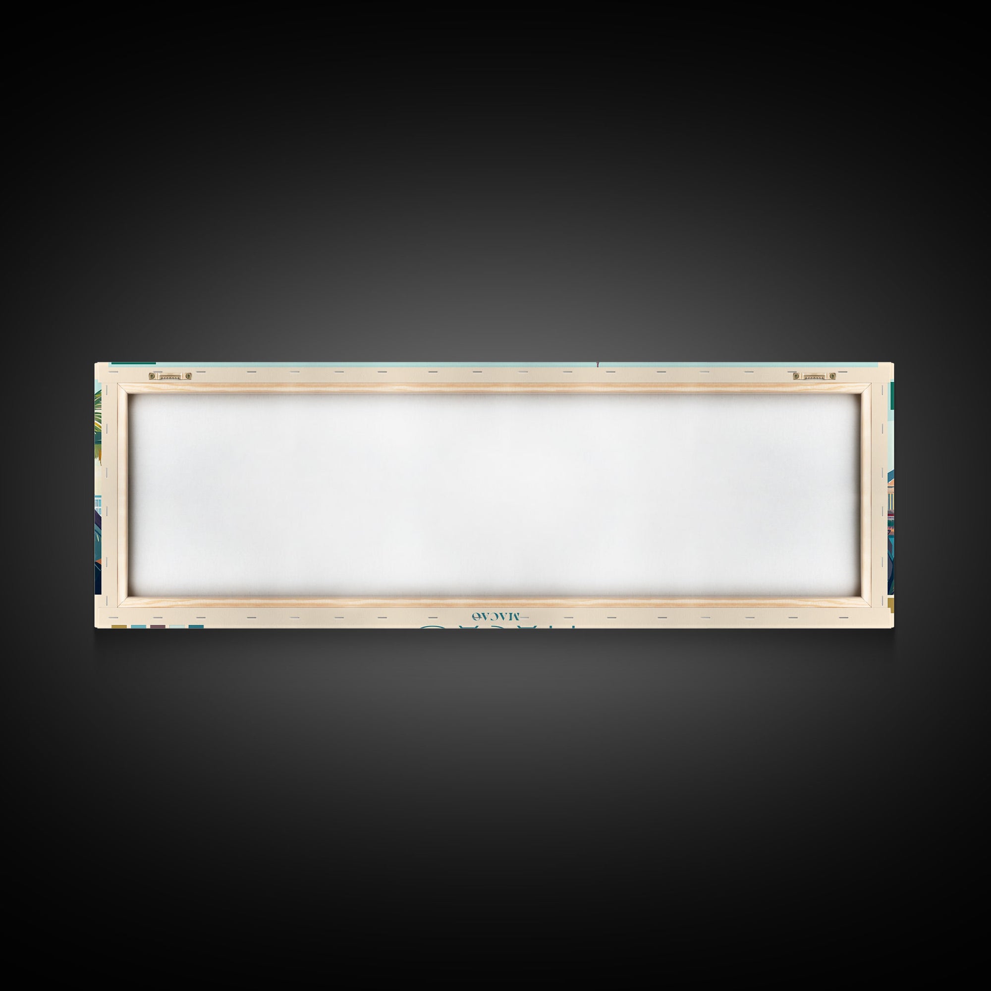 Macao, Macao Panoramic Travel Poster Canvas Print, Macao, Macao Painting, Macao Art, Macao Panoramic Travel Art, Travel Painting