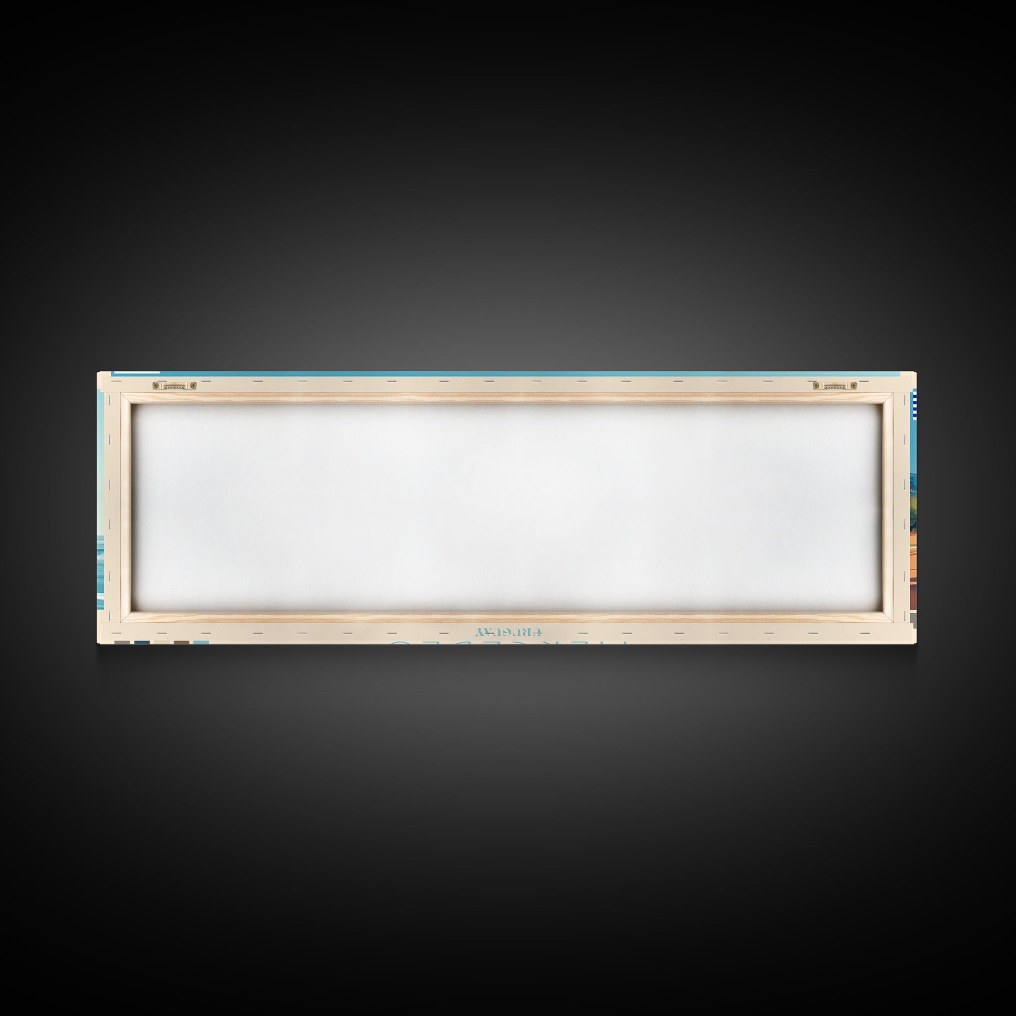 Mercedes, Uruguay Travel Poster Panoramic Canvas Print, Mercedes, Uruguay Painting, Uruguay Art, Mercedes Travel Art, Guest Room Painting