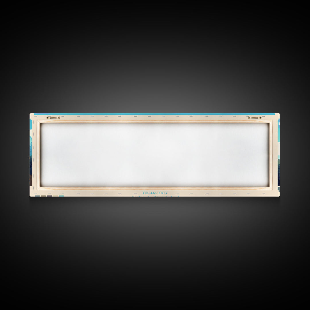 Merlo, Argentina Travel Poster Panoramic Canvas Print, Merlo, Argentina Painting, Argentina Art, Merlo Travel Art, Guest Room Painting