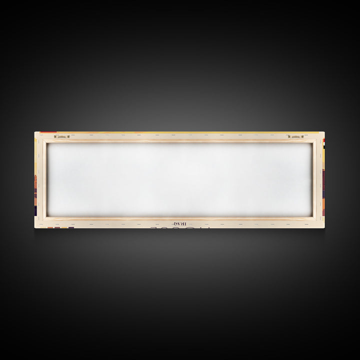 Mosul, Iraq Travel Poster Panoramic Canvas Print, Mosul, Iraq Painting, Iraq Art, Mosul Travel Art, Guest Room Painting