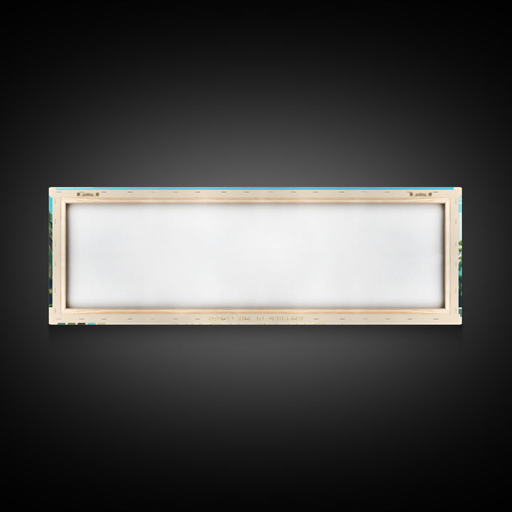 Panoramic Travel Poster Pointe-Noire, Republic of the Congo Canvas Print, Pointe-Noire, Republic of the Congo Painting, Republic of the Congo Art, Pointe-Noire Travel Art, Guest Room Painting