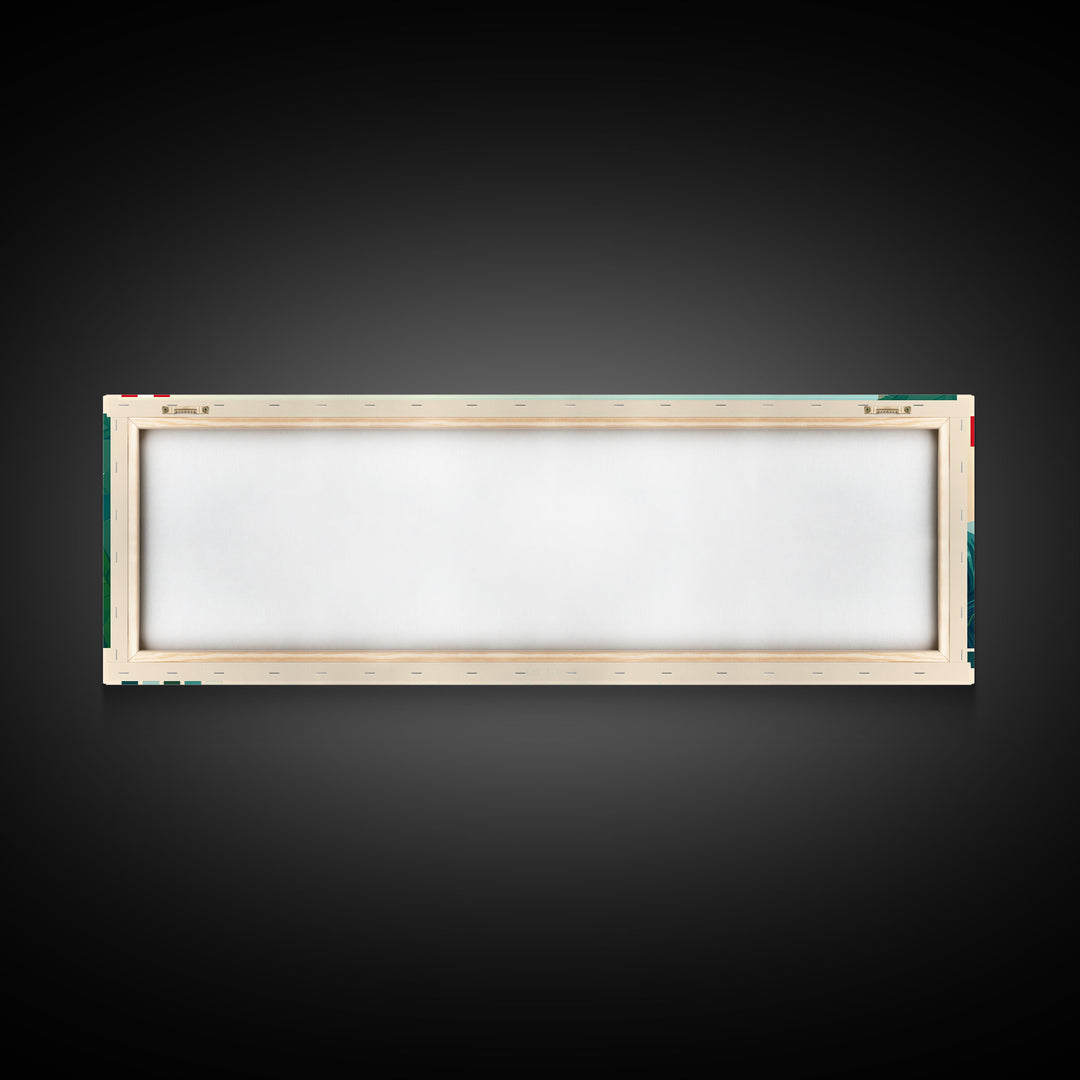 Pucallpa, Peru Travel Poster Panoramic Canvas Print, Pucallpa, Peru Painting, Peru Art, Pucallpa Travel Art, Guest Room Painting