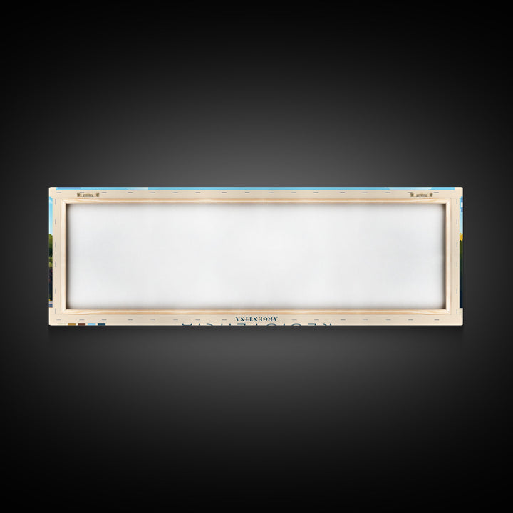 Resistencia, Argentina Panoramic Travel Poster Canvas Print, Resistencia, Argentina Painting, Argentina Art, Resistencia Travel Art, Guest Room Painting