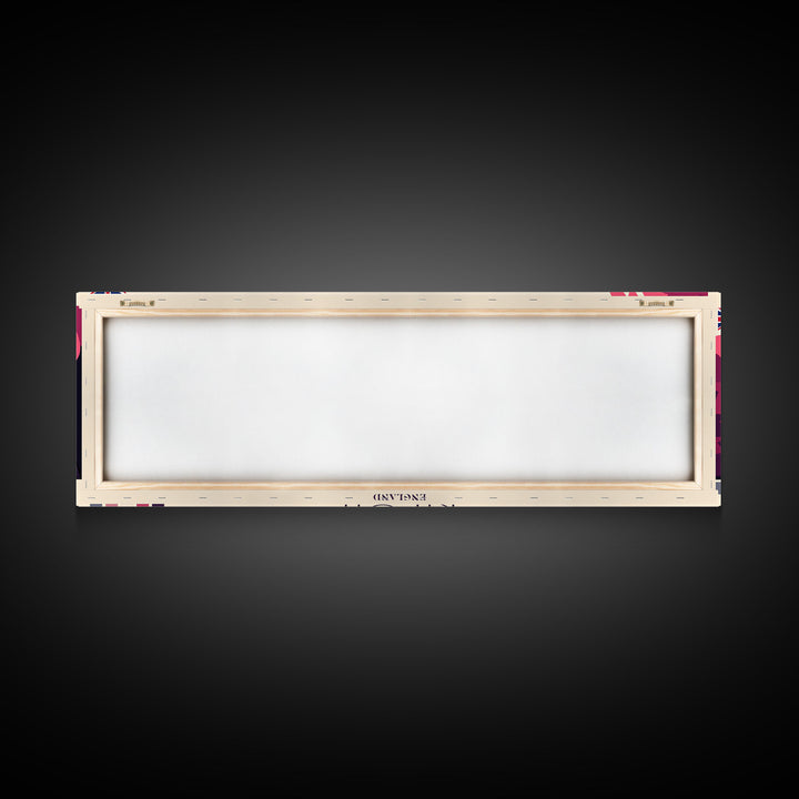 Ripon, England Panoramic Travel Poster Canvas Print, Ripon, England Painting, England Art, Ripon Panoramic Travel Art, Travel Painting