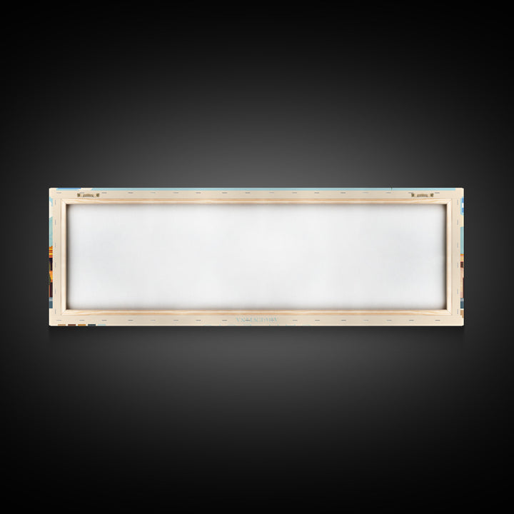 San Luis, Argentina Panoramic Travel Poster Canvas Print, San Luis, Argentina Painting, Argentina Art, San Luis Travel Art, Guest Room Painting