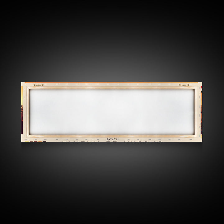 Shubra El-Kheima, Egypt Panoramic Travel Poster Canvas Print, Shubra El-Kheima, Egypt Painting, Egypt Art, Shubra El-Kheima Travel Art, Guest Room Painting