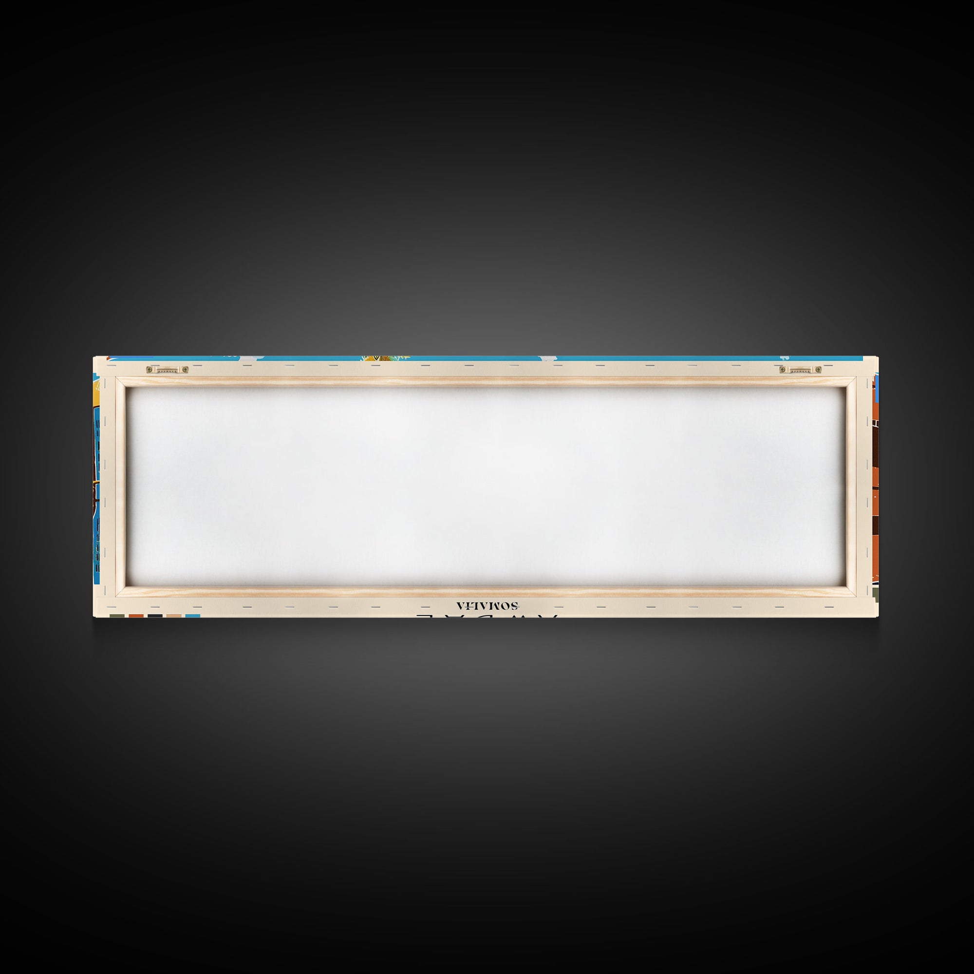 Awdal, Somalia Panoramic Canvas Print, Awdal, Somalia Painting, Somalia Art, Awdal Travel Poster, Travel Art, Housewarming Gift