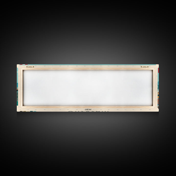 Ayacucho, Peru Panoramic Canvas Print, Ayacucho, Peru Painting, Peru Art, Ayacucho Travel Poster, Travel Art, Guest Room Painting