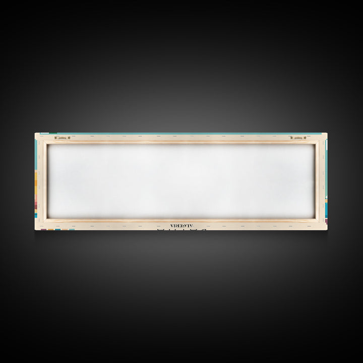 Batna, Algeria Panoramic Canvas Print, Batna, Algeria Painting, Algeria Art, Batna Travel Poster, Travel Art, Living Room Painting