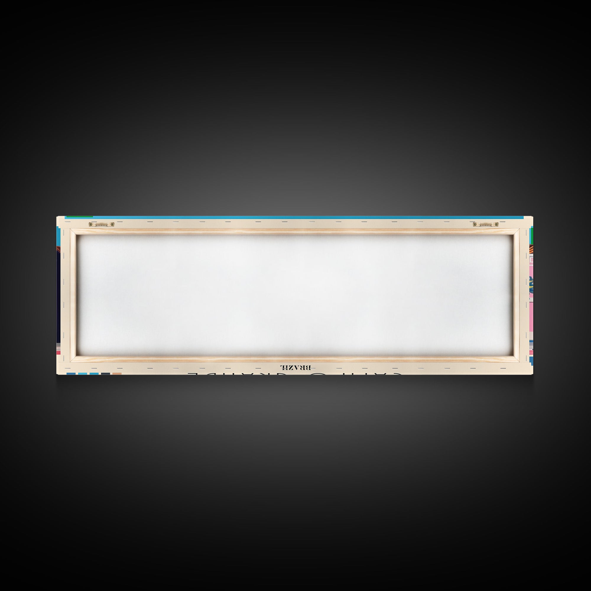 Campo Grande, Brazil Panoramic Canvas Print, Campo Grande, Brazil Painting, Brazil Art, Campo Grande Travel Poster, Travel Art, Guest Room Painting