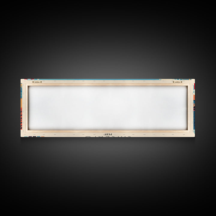 Chiclayo, Peru Panoramic Canvas Print, Chiclayo, Peru Painting, Peru Art, Chiclayo Travel Poster, Travel Art, Guest Room Painting