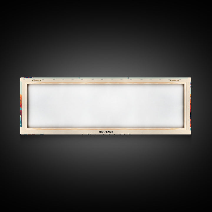 Coventry, England Panoramic Canvas Print, Coventry, England Painting, England Art, Coventry Travel Poster, Travel Art, Living Room Painting