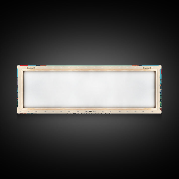 Dongguan, China Panoramic Canvas Print, Dongguan, China Painting, China Art, Dongguan Travel Poster, Travel Art, Guest Room Painting