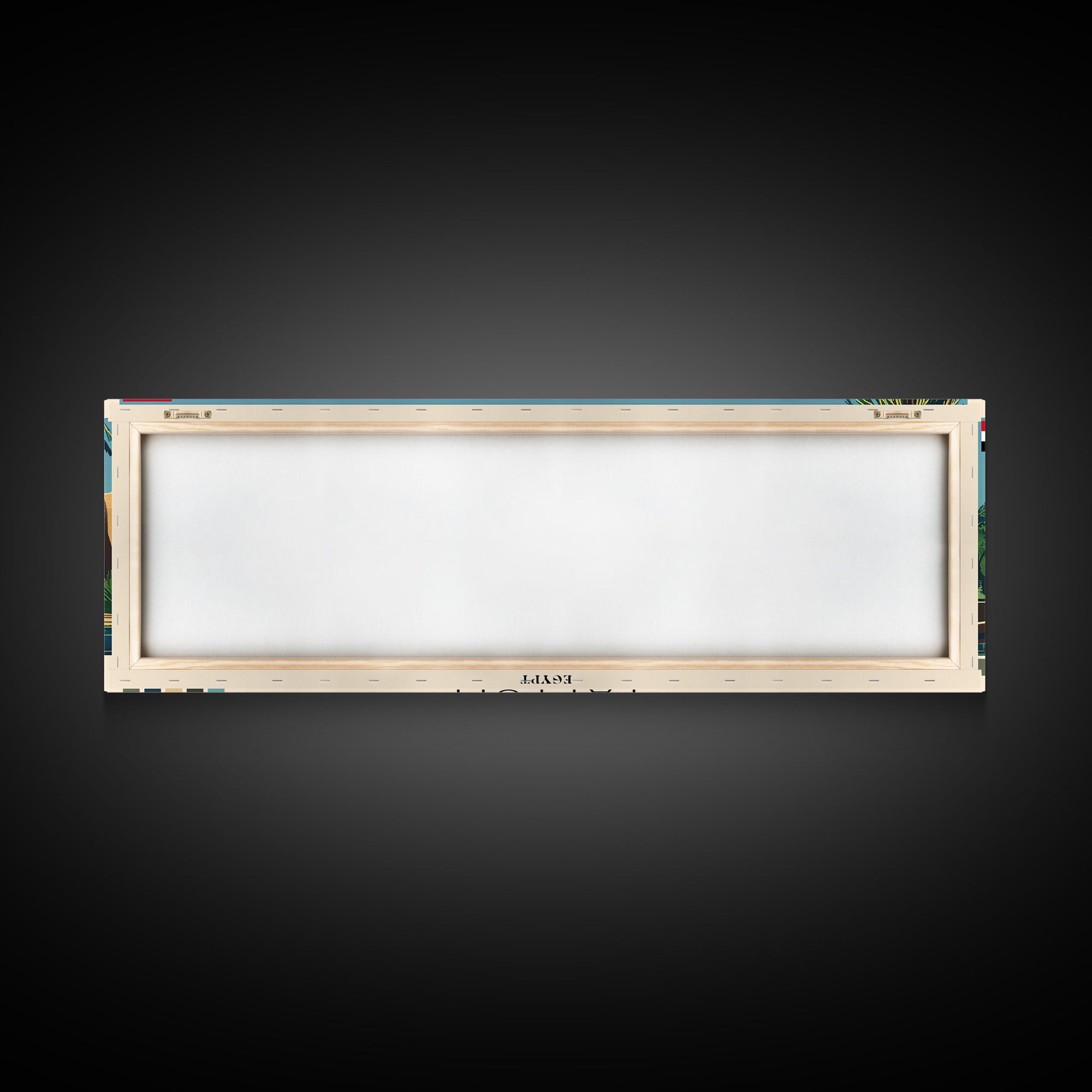 Fayyum, Egypt Panoramic Canvas Print, Fayyum, Egypt Painting, Egypt Art, Fayyum Travel Poster, Travel Art, Housewarming Gift