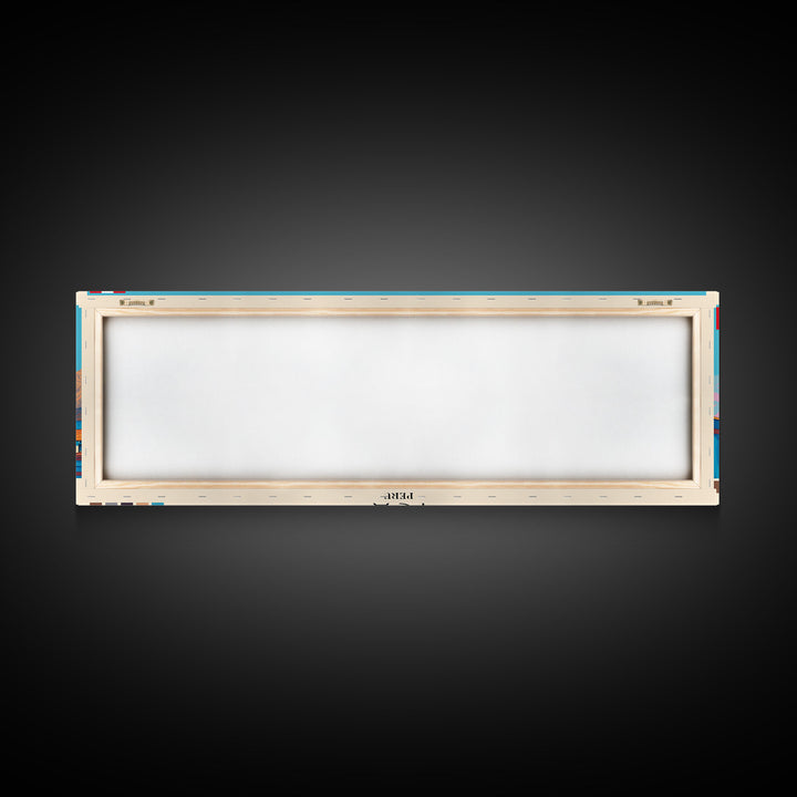 Ica, Peru Panoramic Canvas Print, Ica, Peru Painting, Peru Art, Ica Travel Poster, Travel Art, Guest Room Painting