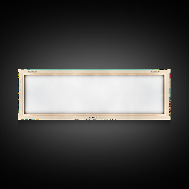 Irapuato, Mexico Panoramic Canvas Print, Irapuato, Mexico Painting, Mexico Art, Irapuato Travel Poster, Travel Art, Housewarming Gift