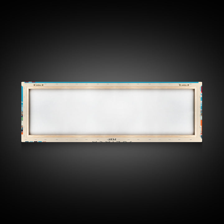 Juliaca, Peru Panoramic Canvas Print, Juliaca, Peru Painting, Peru Art, Juliaca Travel Poster, Travel Art, Guest Room Painting