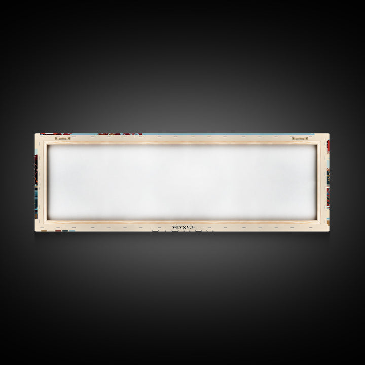 Kanata, Canada Panoramic Canvas Print, Kanata, Canada Painting, Canada Art, Kanata Travel Poster, Travel Art, Guest Room Painting